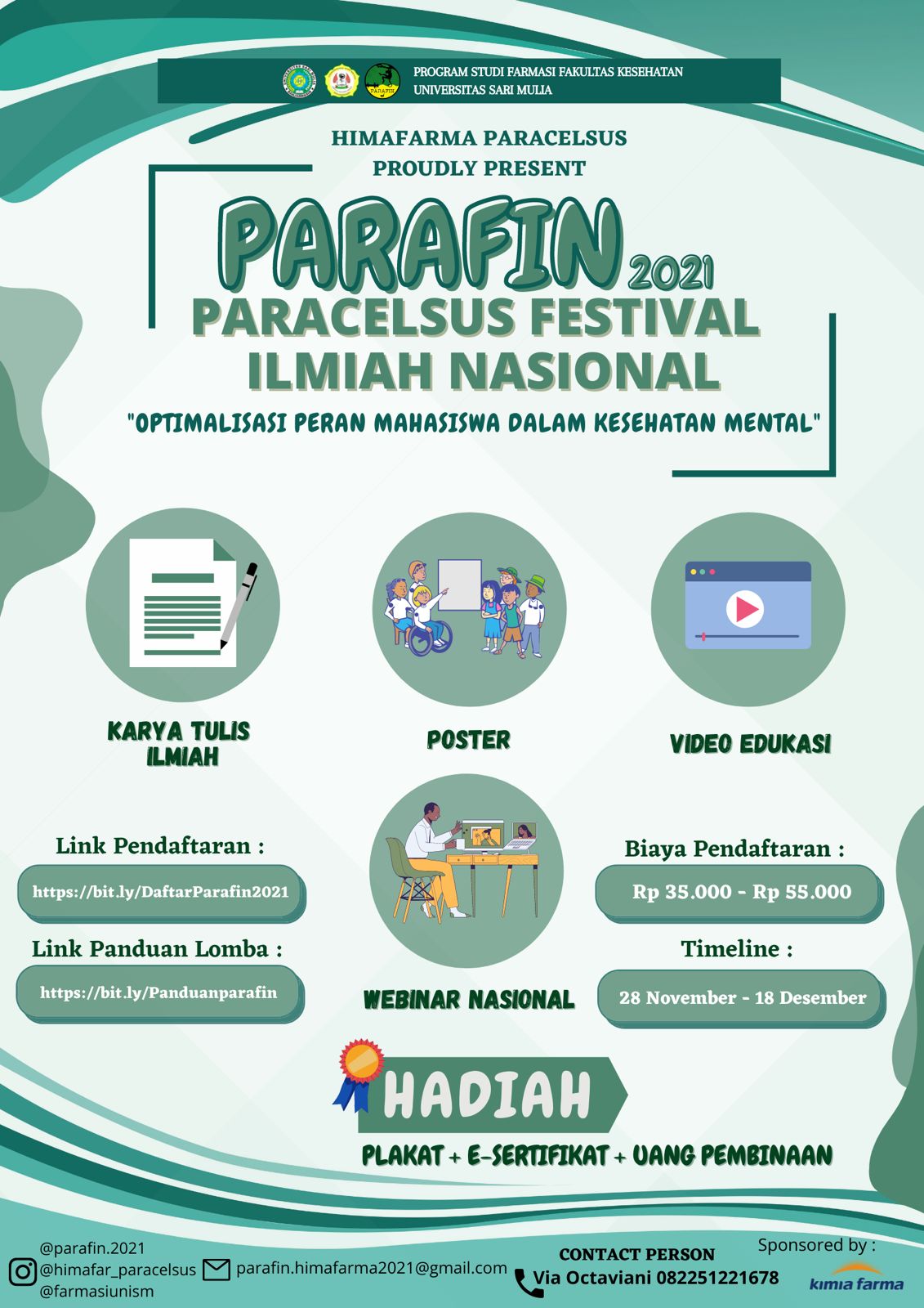 Webinar Farmasi Series Jurusan Farmasi Unism