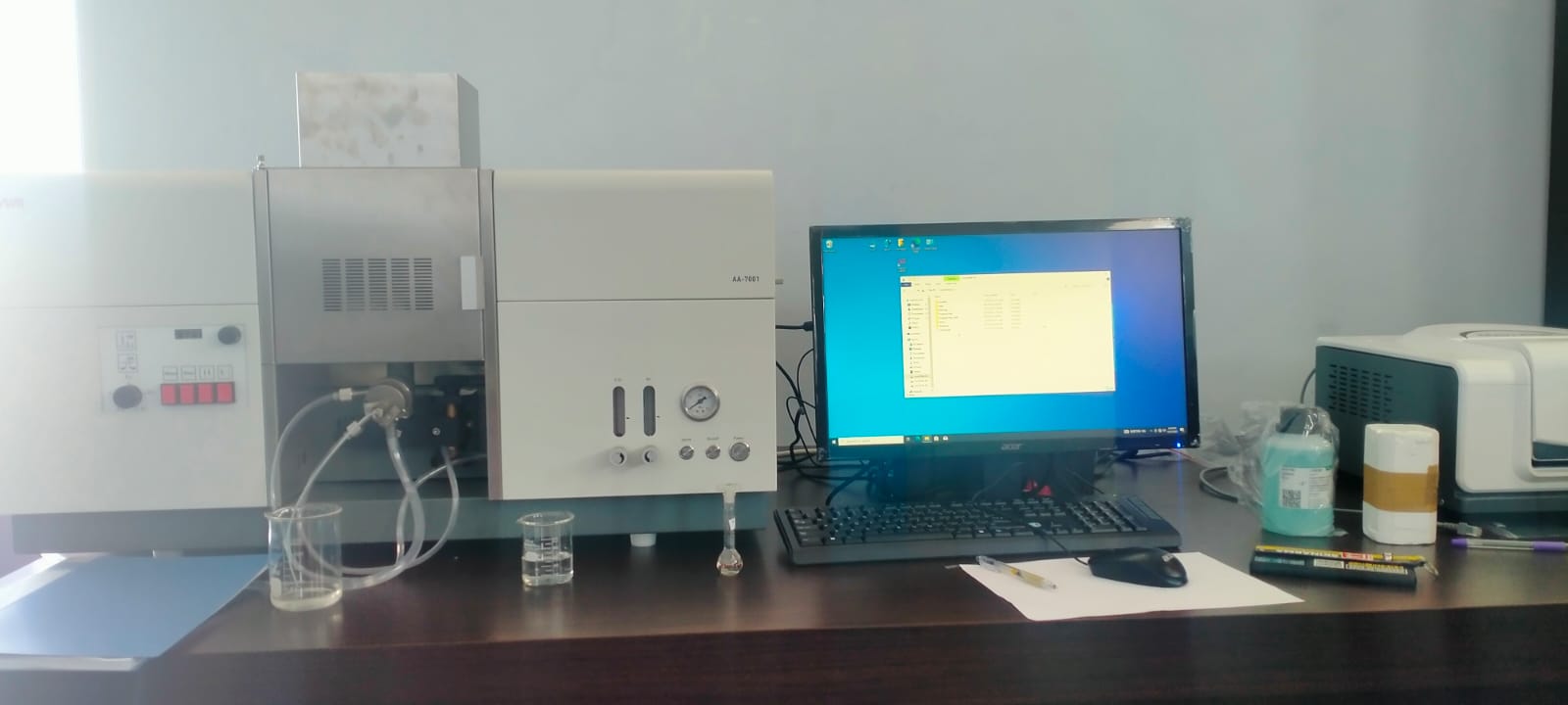 Ssa Instrument Training FTIR dan SSA – JURUSAN FARMASI UNISM